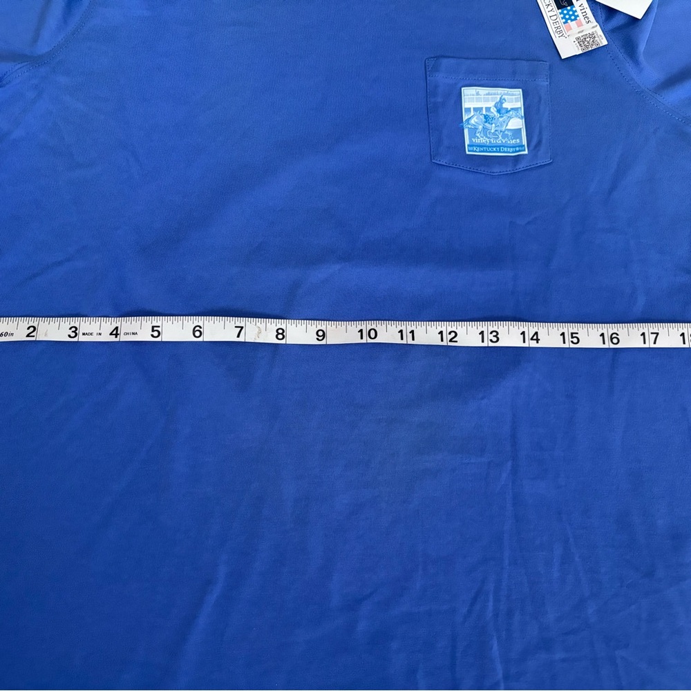Vineyard Vines 146th Kentucky Derby Long Sleeve blue shirt. Women’s size sm.NWT - Picture 6 of 13